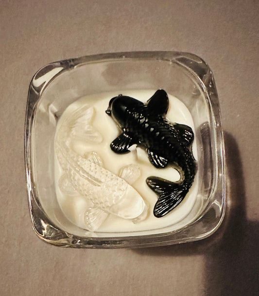 Yin und Yang Kerze